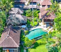 Villa Amaru, Photo aérienne