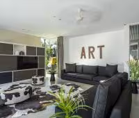 Villa Issi, Coin salon